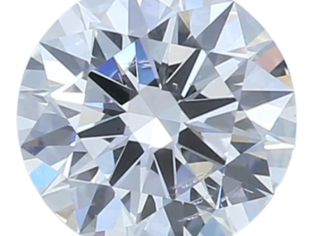 0.7 Carat F SI1 Round Lab Diamond For Discount