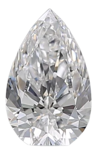 0.8 Carat D VS2 Pear Natural Diamond Online Hot Sale