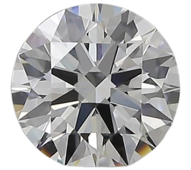 0.93 Carat E VVS1 Round Natural Diamond on Sale