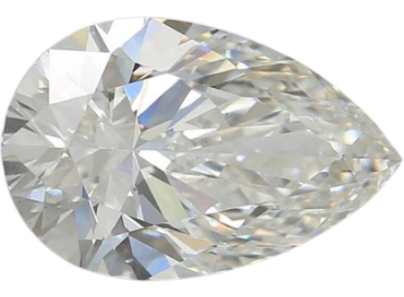 6.72 Carat H VS1 Pear Lab Diamond Discount