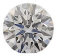 0.43 Carat G VVS2 Round Natural Diamond Discount