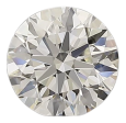 0.9 Carat H VVS1 Round Natural Diamond Hot on Sale