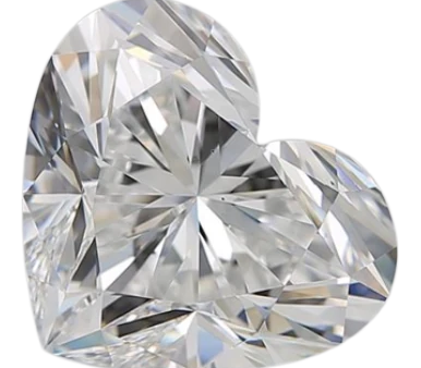 5.07 Carat E VS2 Heart Natural Diamond For Discount