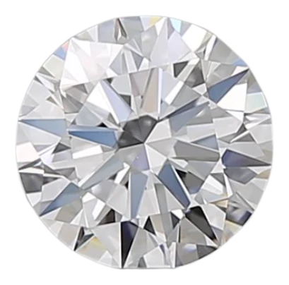 0.7 Carat D VVS1 Round Natural Diamond For Discount