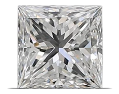 0.57 Carat F VVS1 Princess Natural Diamond Discount