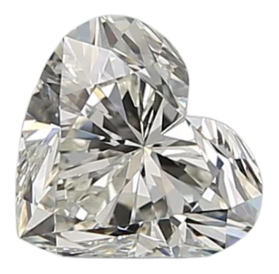 0.7 Carat J VVS1 Heart Natural Diamond Supply