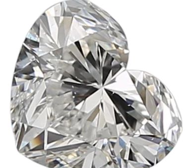 0.7 Carat G VS2 Heart Natural Diamond on Sale