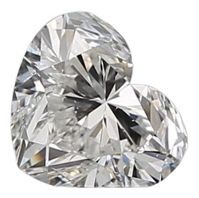 0.7 Carat G VS2 Heart Natural Diamond on Sale