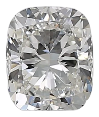 0.9 Carat H VVS1 Elongated Cushion Natural Diamond For Cheap