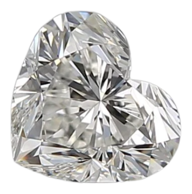 0.7 Carat H VVS1 Heart Natural Diamond Sale