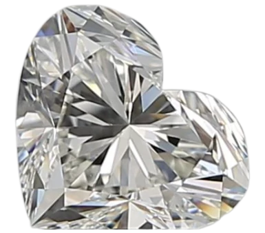 0.7 Carat I IF Heart Natural Diamond Fashion