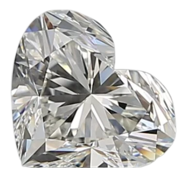 0.7 Carat I IF Heart Natural Diamond Fashion