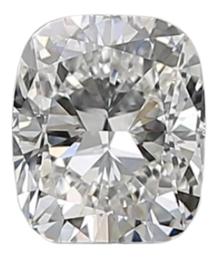 0.61 Carat F VVS1 Elongated Cushion Natural Diamond Online Sale