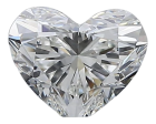 0.7 Carat H VVS2 Heart Natural Diamond Sale