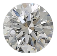 0.82 Carat J SI1 Round Natural Diamond Discount