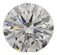 0.6 Carat I VVS1 Round Natural Diamond Sale