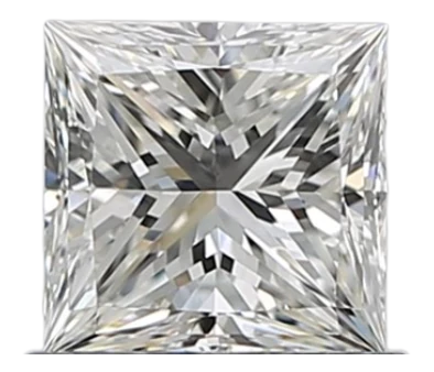 0.8 Carat H VVS1 Princess Natural Diamond Online Hot Sale