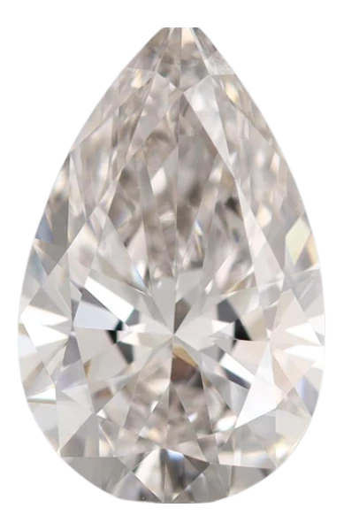 0.76 Carat H VVS2 Pear Lab Diamond Hot on Sale