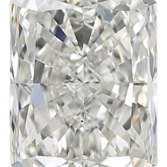 5.06 Carat I VS2 Radiant Natural Diamond For Sale