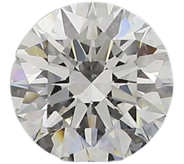 0.4 Carat F SI1 Round Natural Diamond Discount