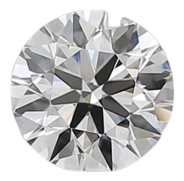 0.8 Carat F VVS2 Round Natural Diamond Fashion