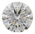 0.7 Carat F VS2 Round Natural Diamond on Sale