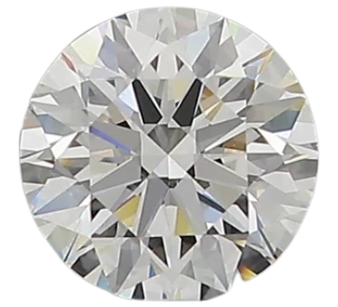 0.7 Carat F VS2 Round Natural Diamond on Sale