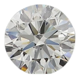 0.5 Carat J SI1 Round Natural Diamond Sale