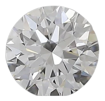 0.3 Carat D SI1 Round Natural Diamond on Sale