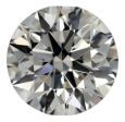 0.9 Carat J SI1 Round Natural Diamond For Cheap