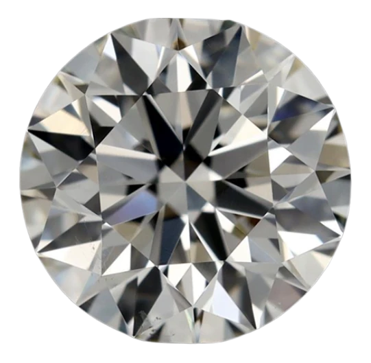 0.9 Carat J SI1 Round Natural Diamond For Cheap