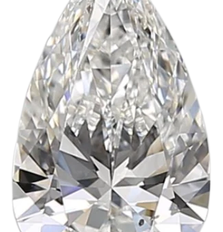 0.83 Carat F SI1 Pear Natural Diamond Supply