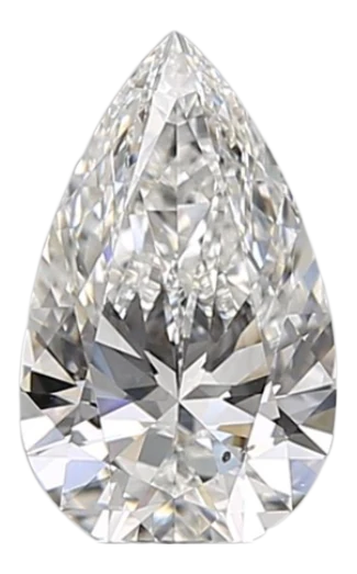 0.83 Carat F SI1 Pear Natural Diamond Supply