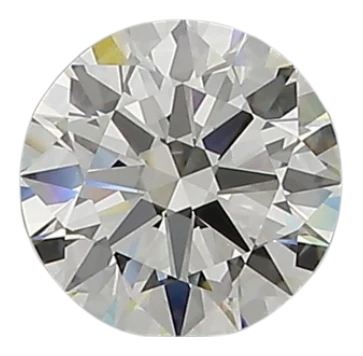 0.9 Carat I IF Round Natural Diamond on Sale