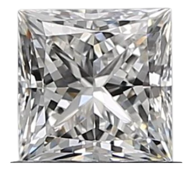 0.5 Carat F VVS1 Princess Natural Diamond Discount