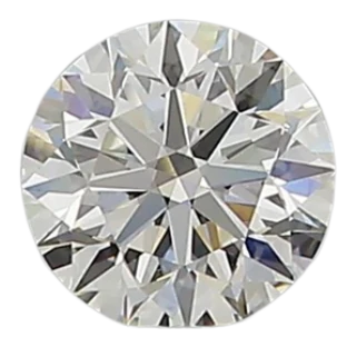 0.51 Carat H VS1 Round Natural Diamond Cheap