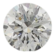 0.56 Carat H VS2 Round Natural Diamond Hot on Sale