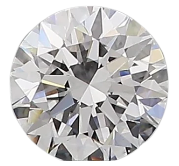 0.54 Carat D VS2 Round Natural Diamond Hot on Sale