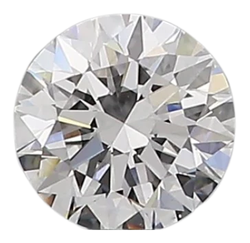 0.54 Carat D VS2 Round Natural Diamond Hot on Sale