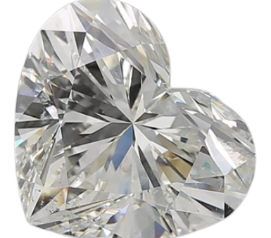 5.03 Carat J SI2 Heart Natural Diamond on Sale