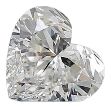 0.9 Carat G VVS2 Heart Natural Diamond Sale