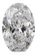 0.7 Carat D VS2 Oval Natural Diamond For Discount