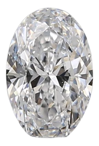 0.7 Carat D VS2 Oval Natural Diamond For Discount