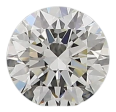 0.56 Carat H IF Round Natural Diamond Cheap