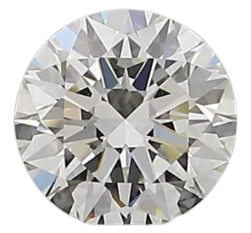 0.56 Carat H IF Round Natural Diamond Cheap