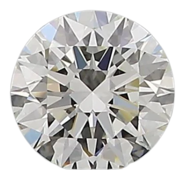 0.56 Carat H IF Round Natural Diamond Cheap