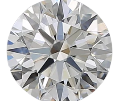 0.97 Carat I IF Round Natural Diamond For Sale