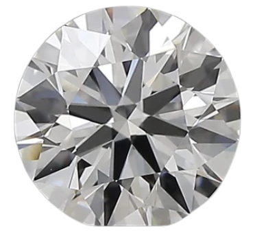 0.9 Carat F VVS2 Round Natural Diamond Cheap