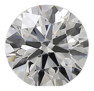 0.9 Carat F VVS2 Round Natural Diamond Cheap