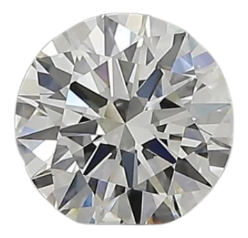 0.57 Carat G VS1 Round Natural Diamond For Sale